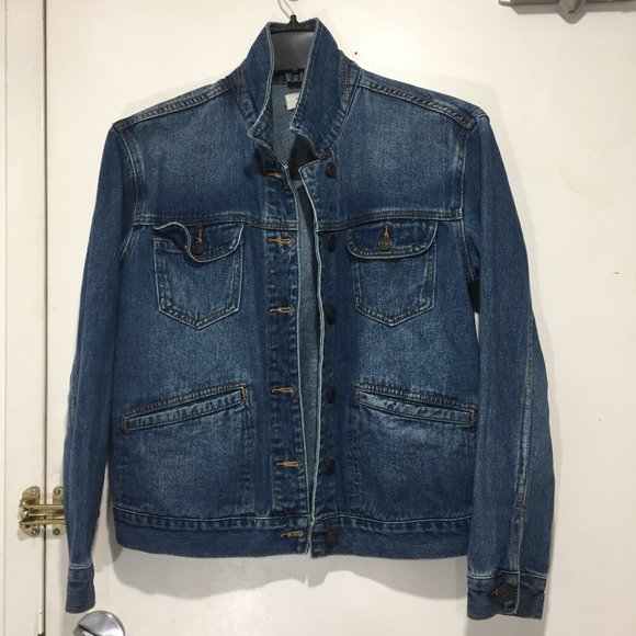 PACSUN DENIM BLUE WASH JACKETS SIZE M - Picture 2 of 7